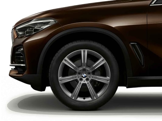 Диск колесный звездообразные спицы 736, Ferric Grey, 10,5J×20, ET40 для BMW X5 G05 и X6 G06, оригинал — фото 1