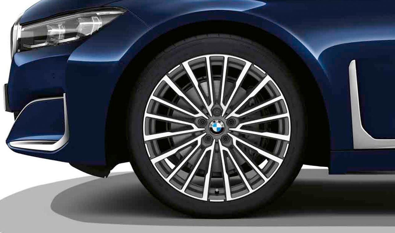 Диск колесный многоспицевый дизайн 777, Ferric Grey, 10,0J×20, ET41 для BMW 6-й серии G32 и 7-й серии G11/G12, оригинал — фото 1