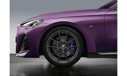 Диск колесный Y-образные спицы 898M, frozen gunmetal, 8,0J×19, ET27 для BMW 2-й серии G42, 3-й серии G20/G21 и 4-й серии G23/G22, оригинал — фото 1