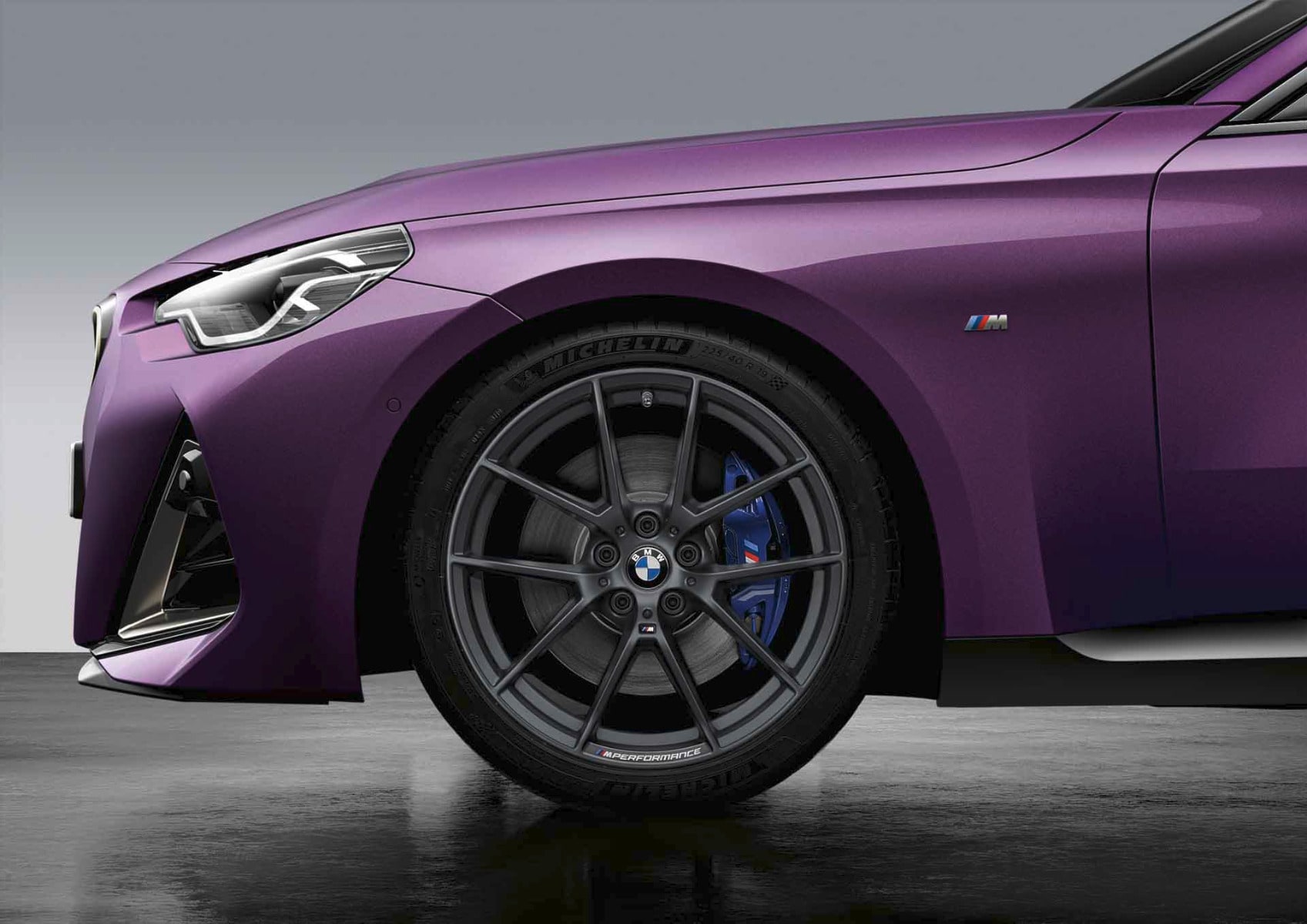 Диск колесный Y-образные спицы 898M, frozen gunmetal, 8,5J×19, ET40 для BMW 2-й серии G42, 3-й серии G20/G21 и 4-й серии G23/G22, оригинал — фото 1