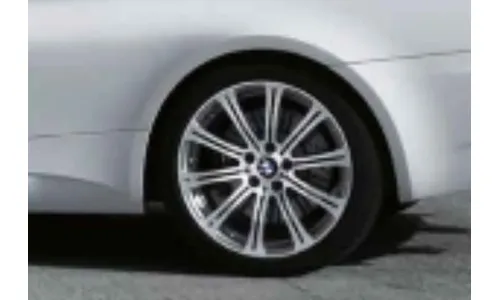 Диск колесный M сдвоенные спицы 220 кованый, 8,5J×19, ET29 для BMW M3 E93/E92/E90, оригинал — фото 1