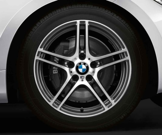 Диск колесный M сдвоенные спицы 313, Ferric Grey, 9J×19, ET39 для BMW 3-й серии E90/E91/E92/E93, оригинал — фото 1