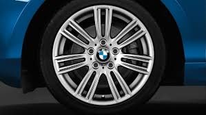 Диск колесный M звездообразные спицы 383, серебристый, 8,0J×17, ET53 для BMW 1-й серии F21/F20 и 2-й серии F23/F22, оригинал — фото 1