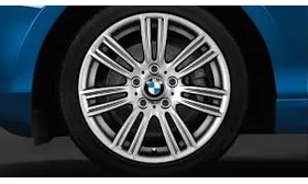 Диск колесный M звездообразные спицы 383, серебристый, 8,0J×17, ET53 для BMW 1-й серии F21/F20 и 2-й серии F23/F22, оригинал — фото 1