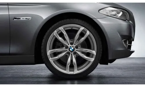Диск колесный M сдвоенные спицы 434, Ferric Grey, 9,0J×20, ET44 для BMW 5-й серии F10/F11 и 6-й серии F12/F13/F06, оригинал — фото 1