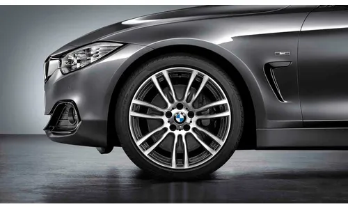 Диск колесный M звездообразные спицы 403, Ferric Grey, 8,0J×19, ET36 для BMW 3-й серии F30/F31 и 4-й серии F33/F32/F36, оригинал — фото 1