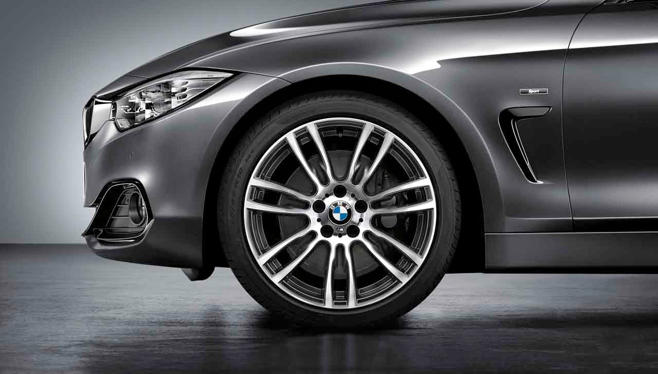 Диск колесный M звездообразные спицы 403, Ferric Grey, 8,5J×19, ET47 для BMW 3-й серии F30/F31 и 4-й серии F33/F32/F36, оригинал — фото 1