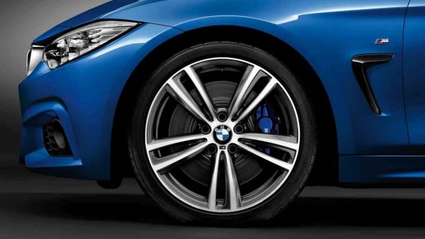 Диск колесный M сдвоенные спицы 442, Ferric Grey, 8,5J×19, ET47 для BMW 3-й серии F30/F31 и 4-й серии F33/F32/F36, оригинал — фото 1
