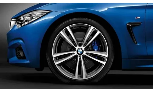 Диск колесный M сдвоенные спицы 442, Ferric Grey, 8,5J×19, ET47 для BMW 3-й серии F30/F31 и 4-й серии F33/F32/F36, оригинал — фото 1