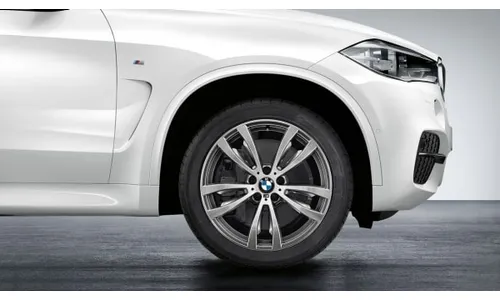 Диск колесный M сдвоенные спицы 469, Ferric Grey, 10,0J×20, ET40 для BMW X5 F15 и X6 F16, оригинал — фото 1