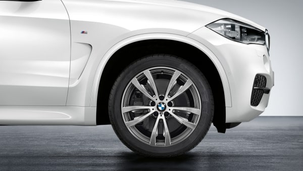 Диск колесный M сдвоенные спицы 469, Ferric Grey, 11,0J×20, ET37 для BMW X5 F15 и X6 F16, оригинал — фото 1