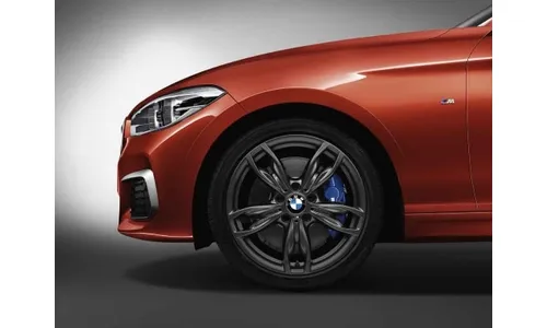 Диск колесный M сдвоенные спицы 436, Orbit Grey, 7,5J×18, ET45 для передней оси BMW 1-й серии F21/F20 и 2-й серии F23/F22, оригинал — фото 1