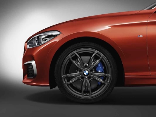 Диск колесный M сдвоенные спицы 436, Orbit Grey, 8,0J×18, ET52 для задней оси BMW 1-й серии F21/F20 и 2-й серии F23/F22, оригинал — фото 1