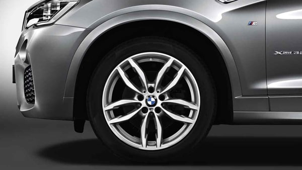 Диск колесный M сдвоенные спицы 622, Ferric Grey, 8,5J×19, ET38 для BMW X3 F25 и X4 F26, оригинал — фото 1