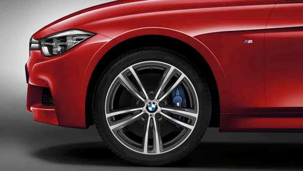 Диск колесный M сдвоенные спицы 442, Orbit Grey, 8,0J×19, ET36 для BMW 3-й серии F30/F31 и 4-й серии F33/F32/F36, оригинал — фото 1