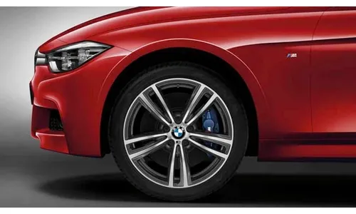 Диск колесный M сдвоенные спицы 442, Orbit Grey, 8,0J×19, ET36 для BMW 3-й серии F30/F31 и 4-й серии F33/F32/F36, оригинал — фото 1