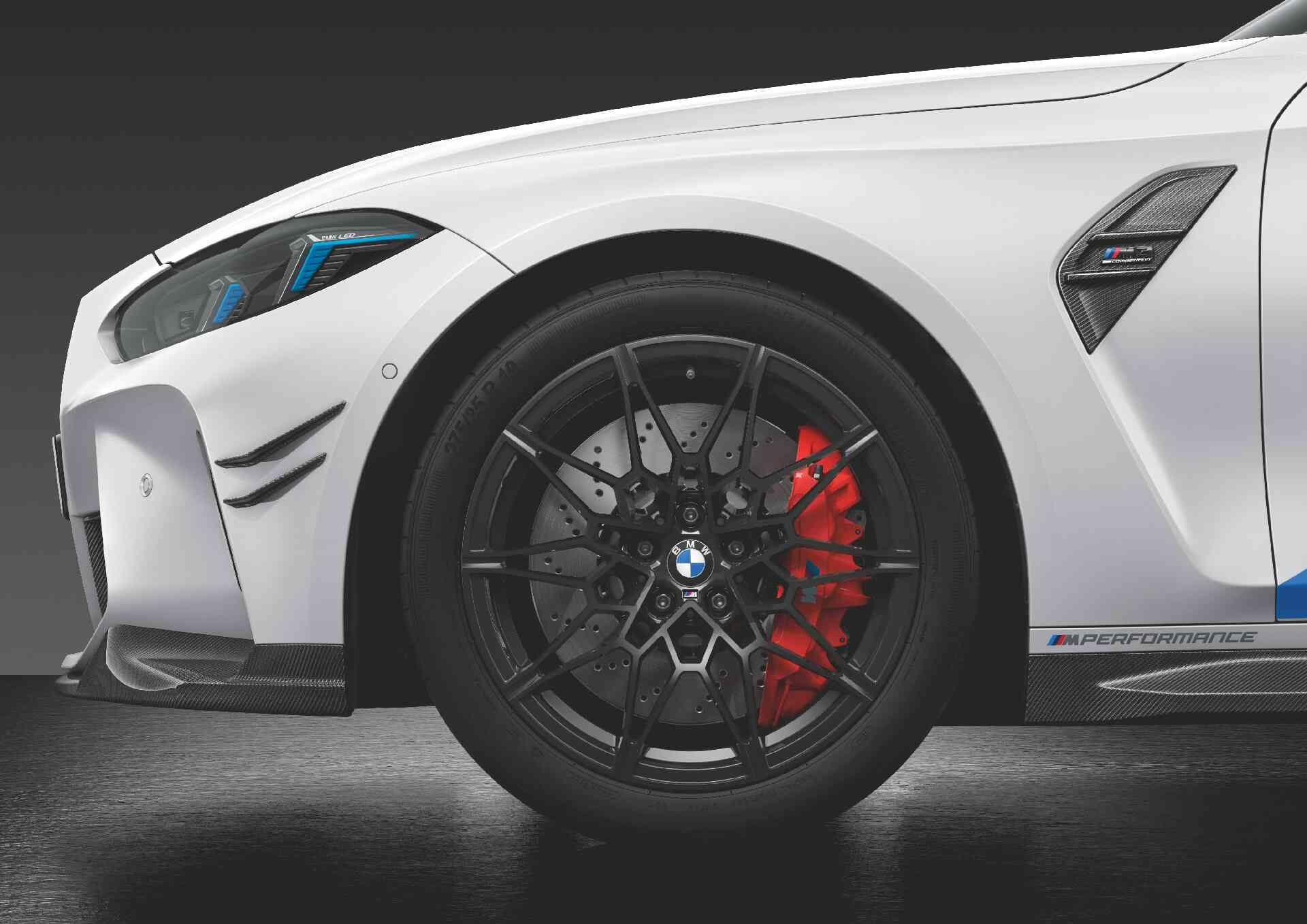 Диск колесный 826M, Jet Black, однотонный черный, 9,5J×19, ET20 для BMW M2 G87, M3 G80/G81 и M4 G83/G82, оригинал — фото 1