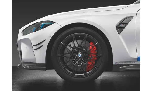 Диск колесный 826M, Jet Black, однотонный черный, 9,5J×19, ET20 для BMW M2 G87, M3 G80/G81 и M4 G83/G82, оригинал — фото 1