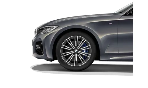 Диск колесный M сдвоенные спицы 790, Orbit Grey, 8,5J×18, ET40 для задней оси BMW 3-й серии G20/G21, оригинал — фото 1