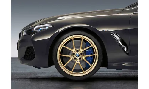 Диск колесный M Y-образные спицы 763M Performance, frozen gold, 10,0J×20, ET40 для BMW M3 F80 и M4 F83/F82, оригинал — фото 1