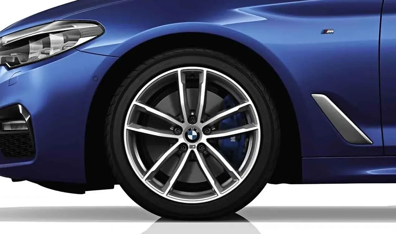 Диск колесный M сдвоенные спицы 662, orbitgrau, 8,0J×18, ET30 для BMW 5-й серии G31, оригинал — фото 1