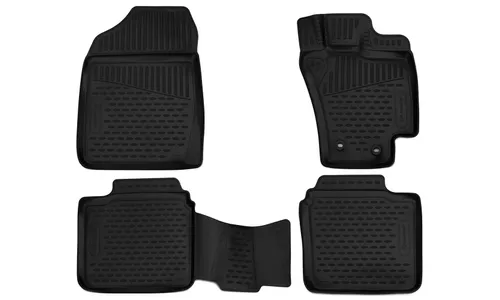 Коврики 3D в салон TOYOTA Allion/Premio (260) 4WD, 2012-2015, правый руль, седан, 4 шт. (полиуретан) / Тойота Премио — фото 1