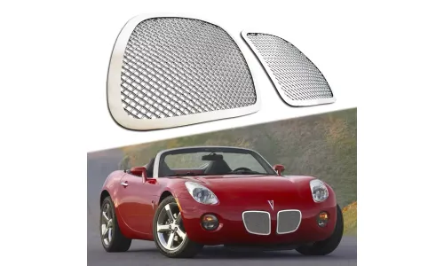 Stainless сетчатая Pontiac Solstice 2006 07 08 хром центральная верхняя Grille — фото 1