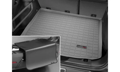 Ковер багажника, за 2 рядом Cadillac Escalade ESV 2015-2020, серый, Weathertech — фото 1
