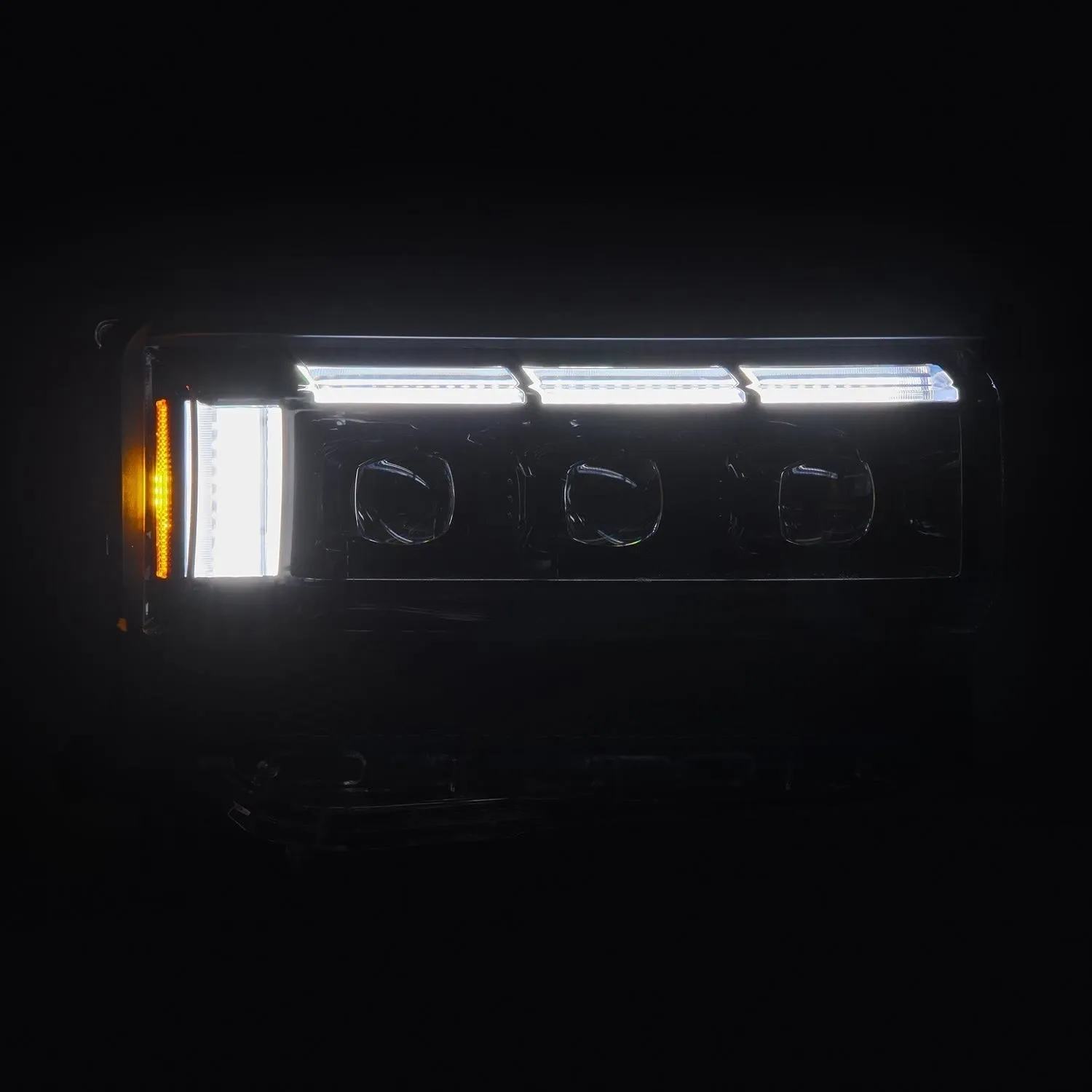 Фары светодиодные Nova Alpha-Black для Toyota Land Cruiser 2024–2026, AlphaRex — фото 2