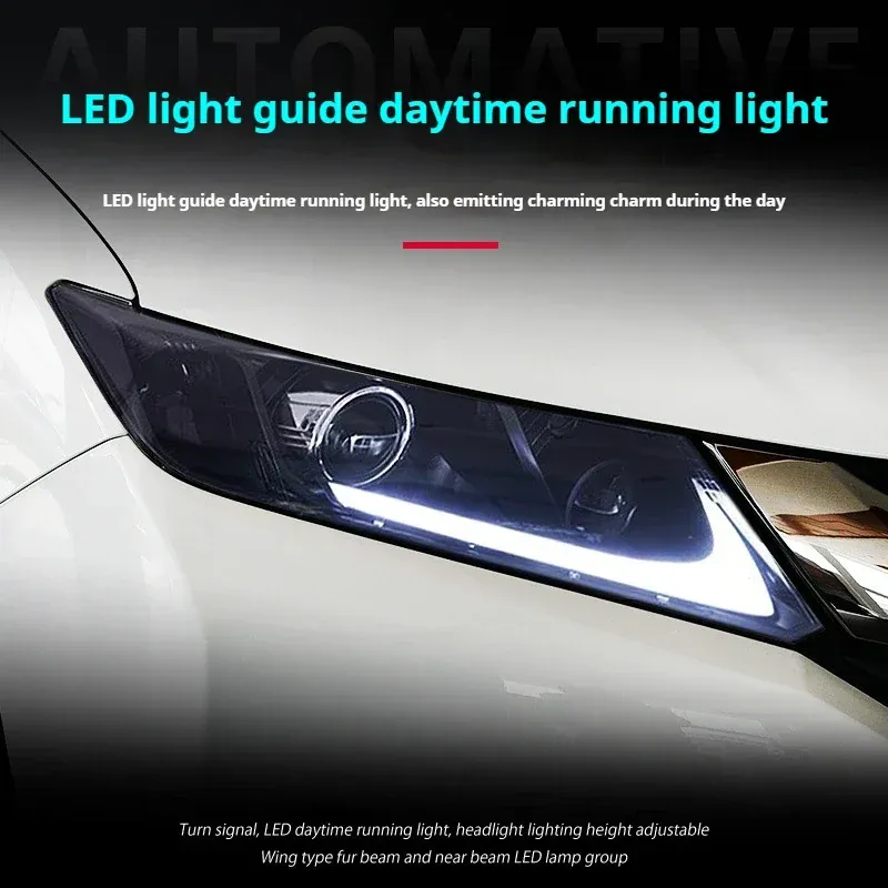 Фары передние LED с ходовыми огнями для Honda City (2015-2022), комплект, комплект, FT Carlight Carlight — фото 3