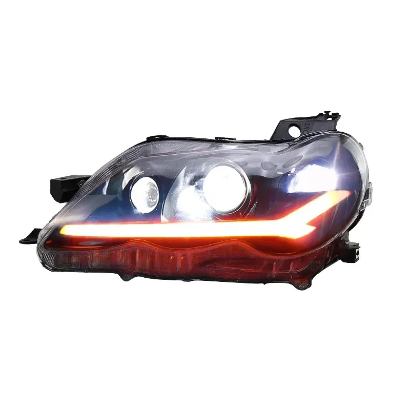 Фары передние LED с ходовыми огнями для Toyota Reiz Mark X (2005-2009), комплект, комплект, FT Carlight Carlight — фото 6