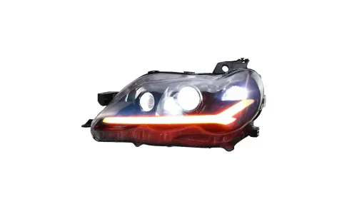 Фары передние LED с ходовыми огнями для Toyota Reiz Mark X (2005-2009), комплект, комплект, FT Carlight Carlight — фото 6