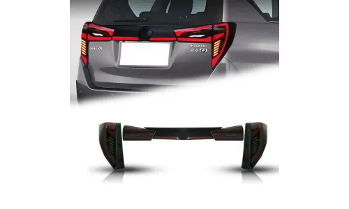 Задние LED-фонари динамический поворотник сквозные для Toyota Innova (2016-2022), комплект, комплект, FT Carlight Carlight — фото 1