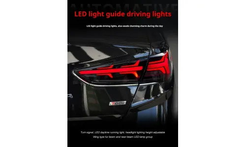 Задние LED-фонари динамический поворотник для Hyundai Sonata 9 (2018-2020), комплект, комплект, FT Carlight Carlight — фото 5