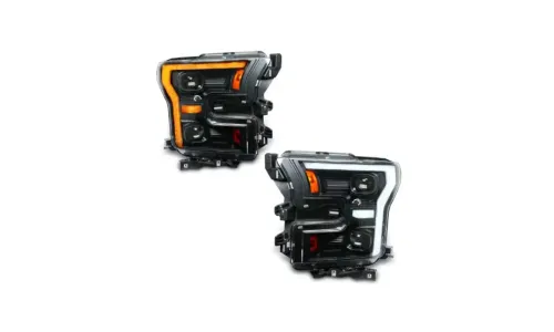 Фары передние LED с ходовыми огнями для Ford Raptor F-150 (2015-2020), комплект, комплект, FT Carlight Carlight — фото 6