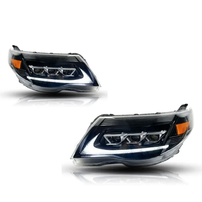 Фары передние LED с ходовыми огнями для Subaru Forester (2008-2012), комплект, комплект, FT Carlight Carlight — фото 6