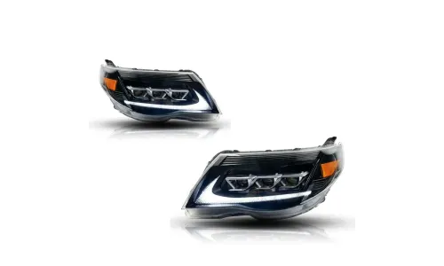 Фары передние LED с ходовыми огнями для Subaru Forester (2008-2012), комплект, комплект, FT Carlight Carlight — фото 6