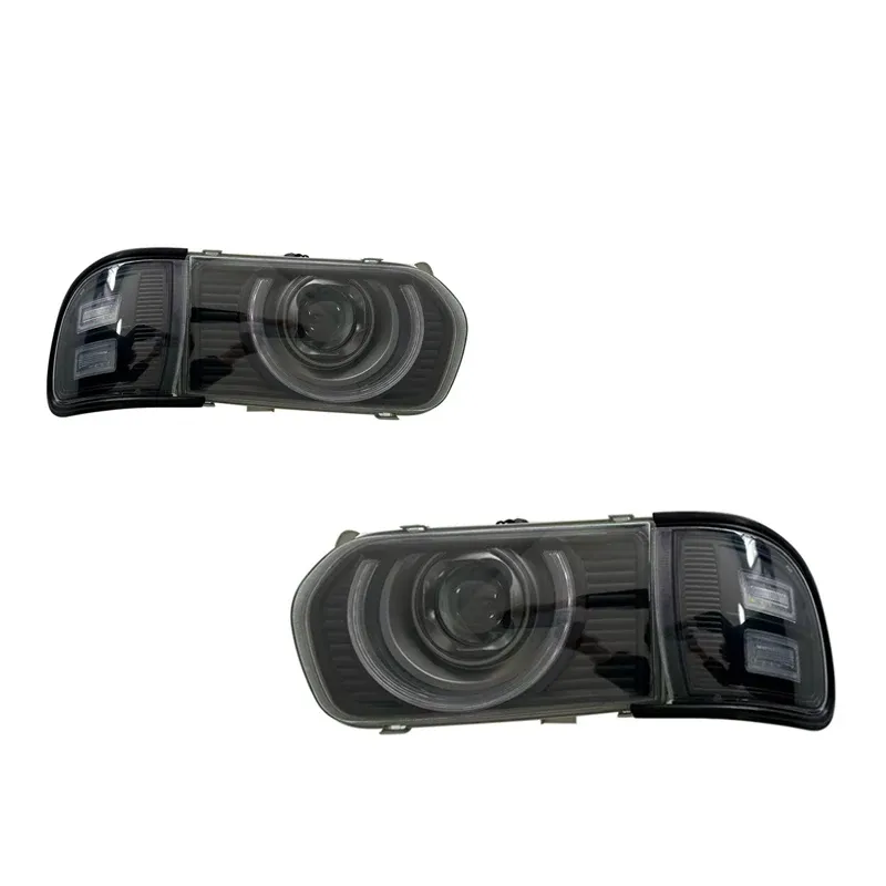 Фары передние LED с ходовыми огнями для Nissan Pathfinder R50 (1995-2004), комплект, FT Carlight — фото 6