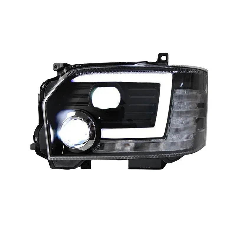 Фары Full LED проектор ДХО для Toyota Hiace (2005-2018), комплект, комплект, FT Carlight Carlight — фото 6