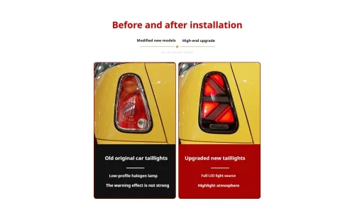 Задние LED-фонари динамический поворотник для Mini R50/R52/R53 (2001-2007), комплект, комплект, FT Carlight Carlight — фото 7