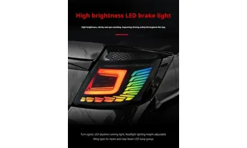 Задние LED-фонари RGB динамический поворотник для Perodua Bezza (2017-2024), комплект, комплект, FT Carlight Carlight — фото 4