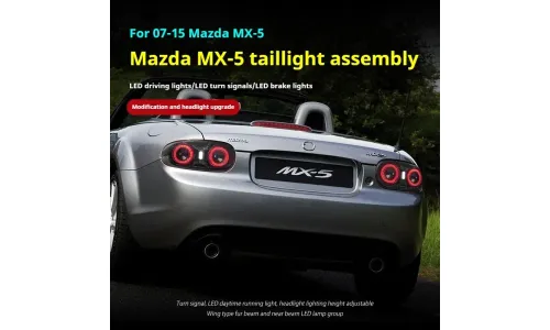 Задние LED-фонари динамический поворотник для Mazda MX-5 NC2/NC3 (2007-2015), комплект, комплект, FT Carlight Carlight — фото 2