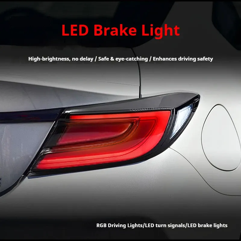 Задние LED-фонари RGB динамический поворотник для Toyota GR86 / Subaru BRZ (2021-2025), комплект, комплект, FT Carlight Carlight — фото 4