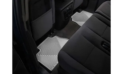 Ковры салона резиновые, 2 ряд Cadillac Escalade ESV 2003-2014, серый, Weathertech — фото 1