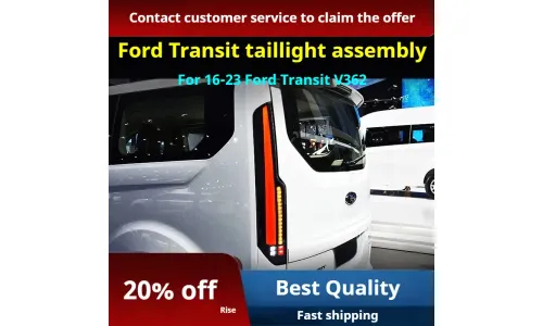 Задние LED-фонари динамический поворотник для Ford Tourneo Custom / Transit V362 (2016-2022), комплект, комплект, FT Carlight Carlight — фото 2