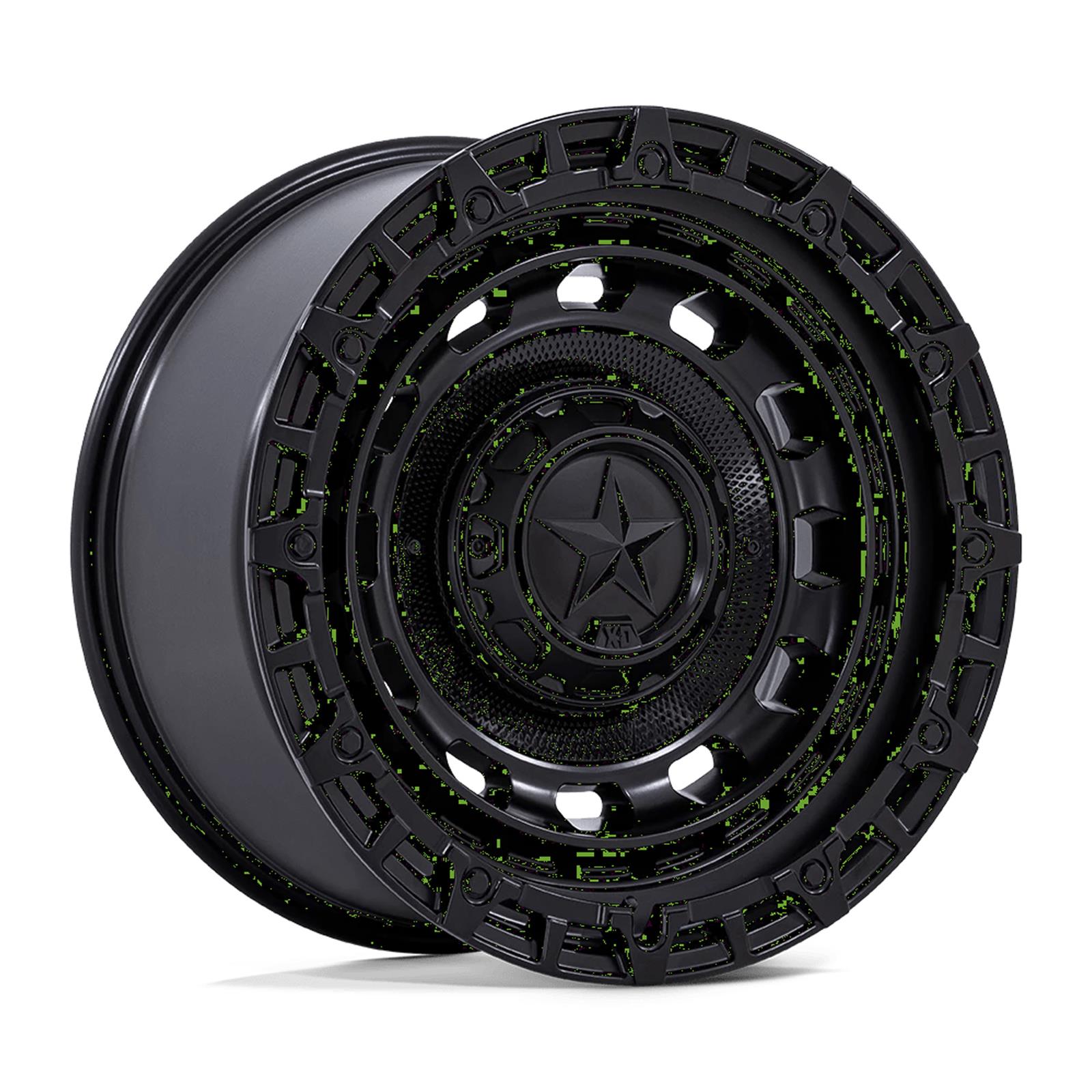 Диск колесный R20x9 XD869 Матовый Черный KMC — фото 1