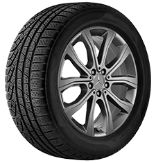 Колеса в сборе для Mercedes GLE-class W166, 10-спицевый диск, Nokian, Hakkapeliitta R2 SUV, 255/50 R19, оригинал — фото 2
