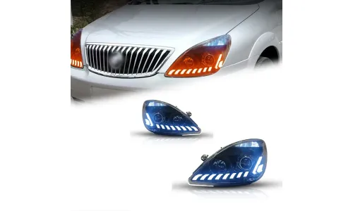 Фары передние LED с ходовыми огнями для Buick GL8 (2005-2015), комплект, комплект, FT Carlight Carlight — фото 1