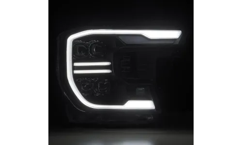 Фары проекторные светодиодные Black NOVA для Ford Ranger 2024–2026, AlphaRex — фото 7