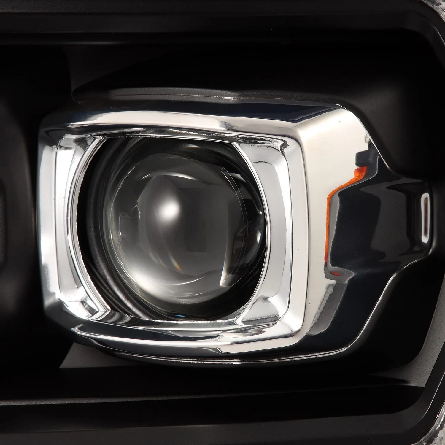 Фары светодиодные Black LUXX для Ford F-150 / Lincoln Mark LT 2004–2008, AlphaRex — фото 4